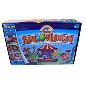 Cranium Balloon Lagoon Family Fun Carnival Board Game 2004 Kids Complete